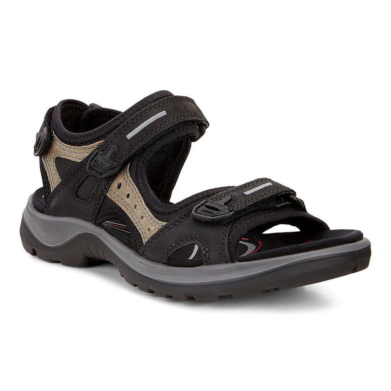 Women Ecco Offroad - Sandals Black - India JXPCDH825